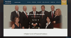 Desktop Screenshot of burkefinancialstrategies.com